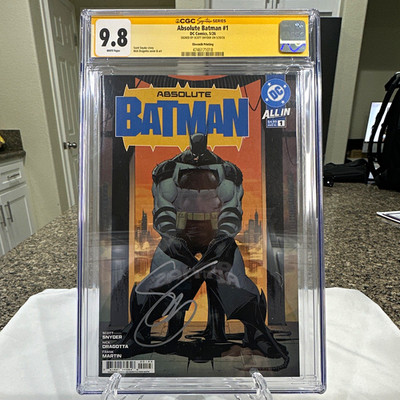 Absolute Batman #1 11th print cgc 9.8 Autographed Scott Snyder 4746171018