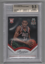 GIANNIS ANTETOKOUNMPO 2013-14 PANINI PRESTIGE ROOKIE CARD #175 BGS 9.5 GEM MINT. rookie card picture