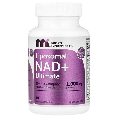 Liposomal NAD + Ultimate, 60 Vegetarian Capsules