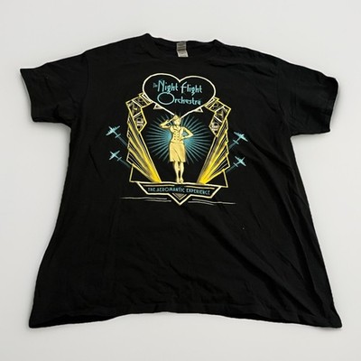 The Night Flight Orchestra The Aeromantic Experience Band T Shirt Band Tee Large