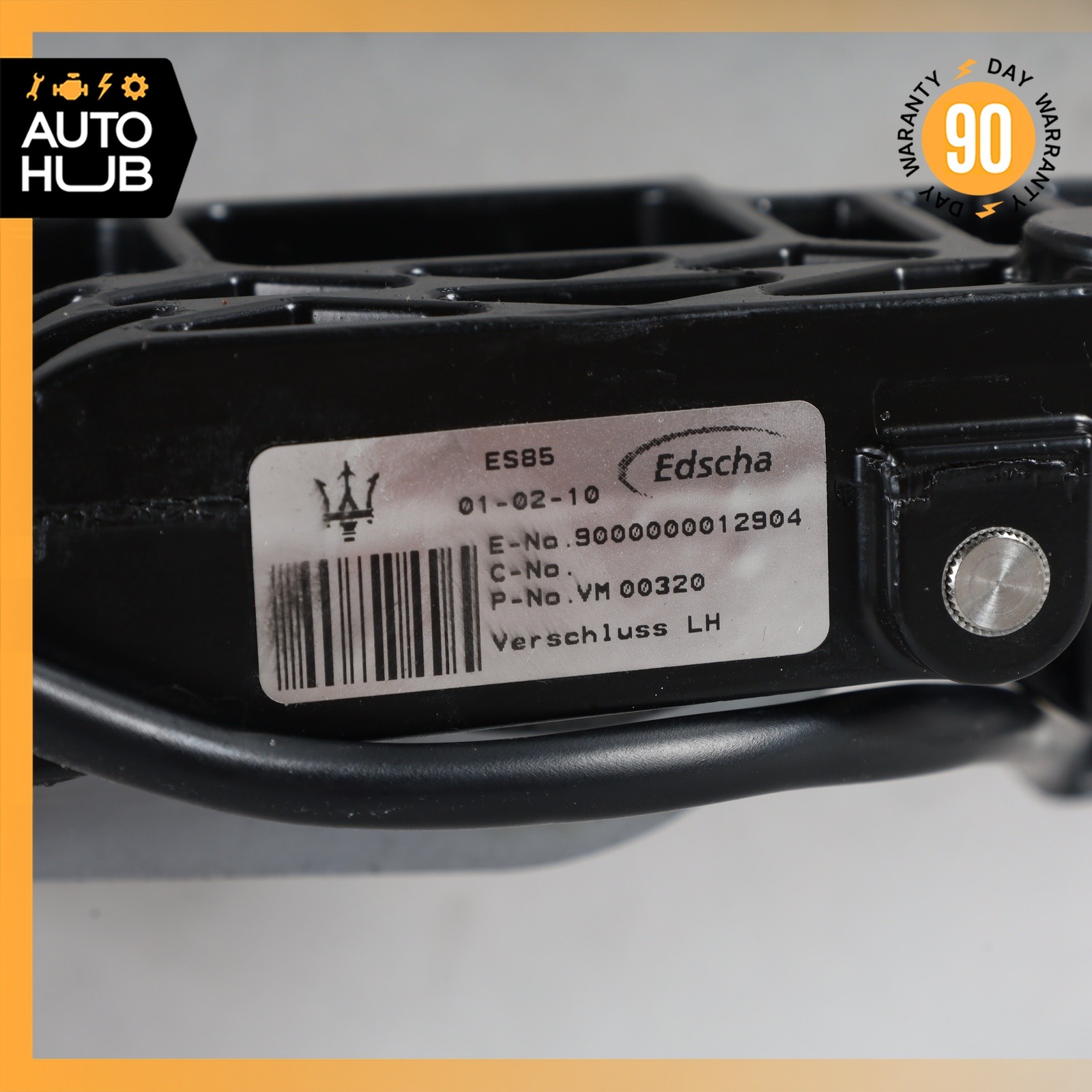 10-19 Maserati GranTurismo GranCabrio Front Left Top Roof Lock Latch OEM 23k