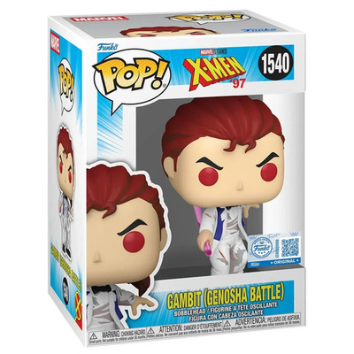 Gambit (Genosha Battle) Funko POP! X-Men 97 EE Exclusive #1540 *FREE PROTECTOR!*