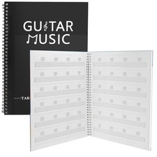 Guitar Tablature Notebook, Blank Sheet Music Notebook, 100 Guitar Tab Noteboo