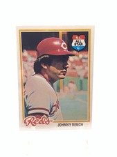 1978 Topps Johnny Bench #700 Cincinnati Reds