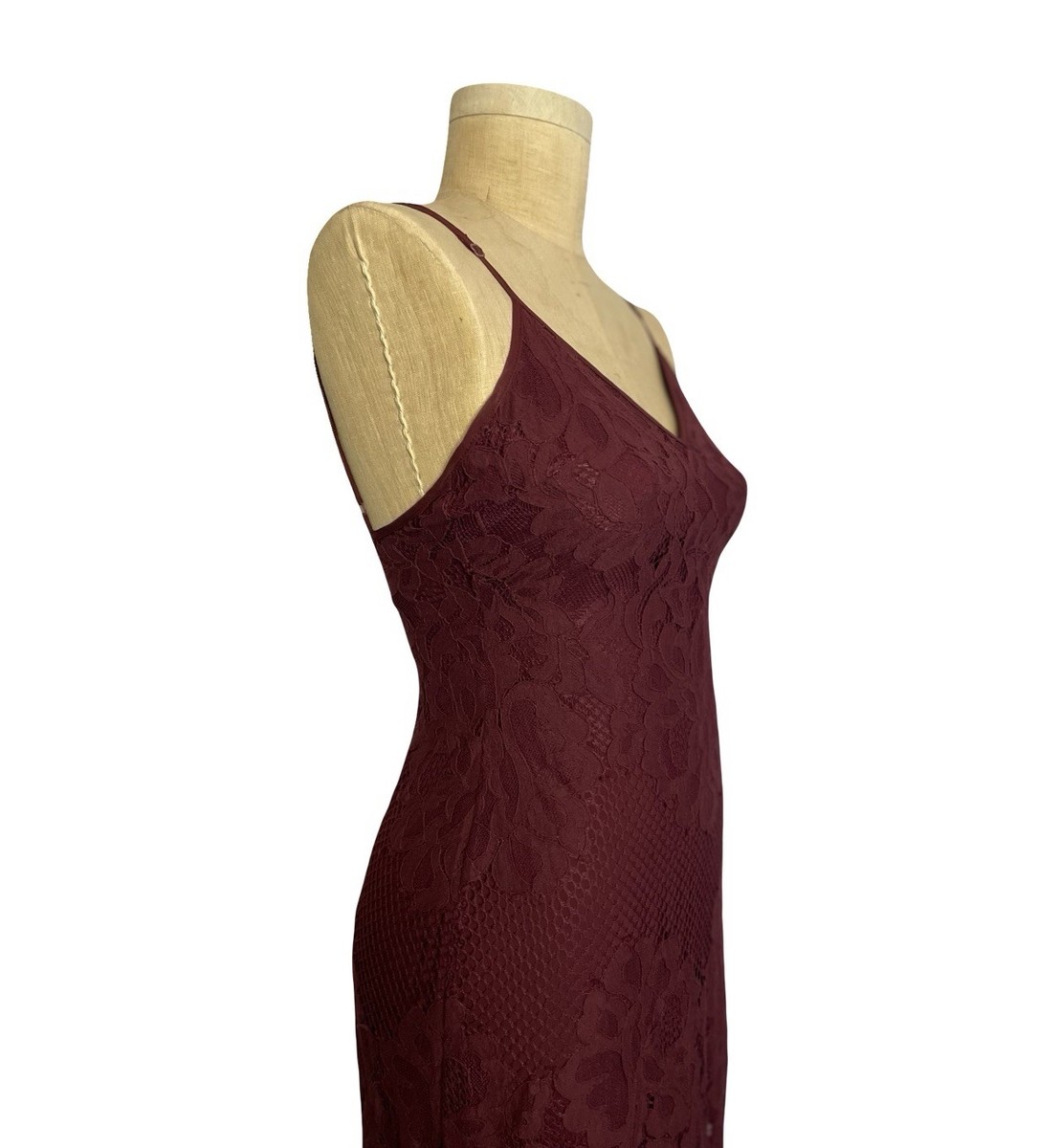 Tobi Formal Dress S/P Maroon Lace Lined Maxi Party Prom Wedding Dance | eBay Tobi Formal Dress S/P Maroon Lace Lined Maxi Party Prom Wedding Dance | eBay