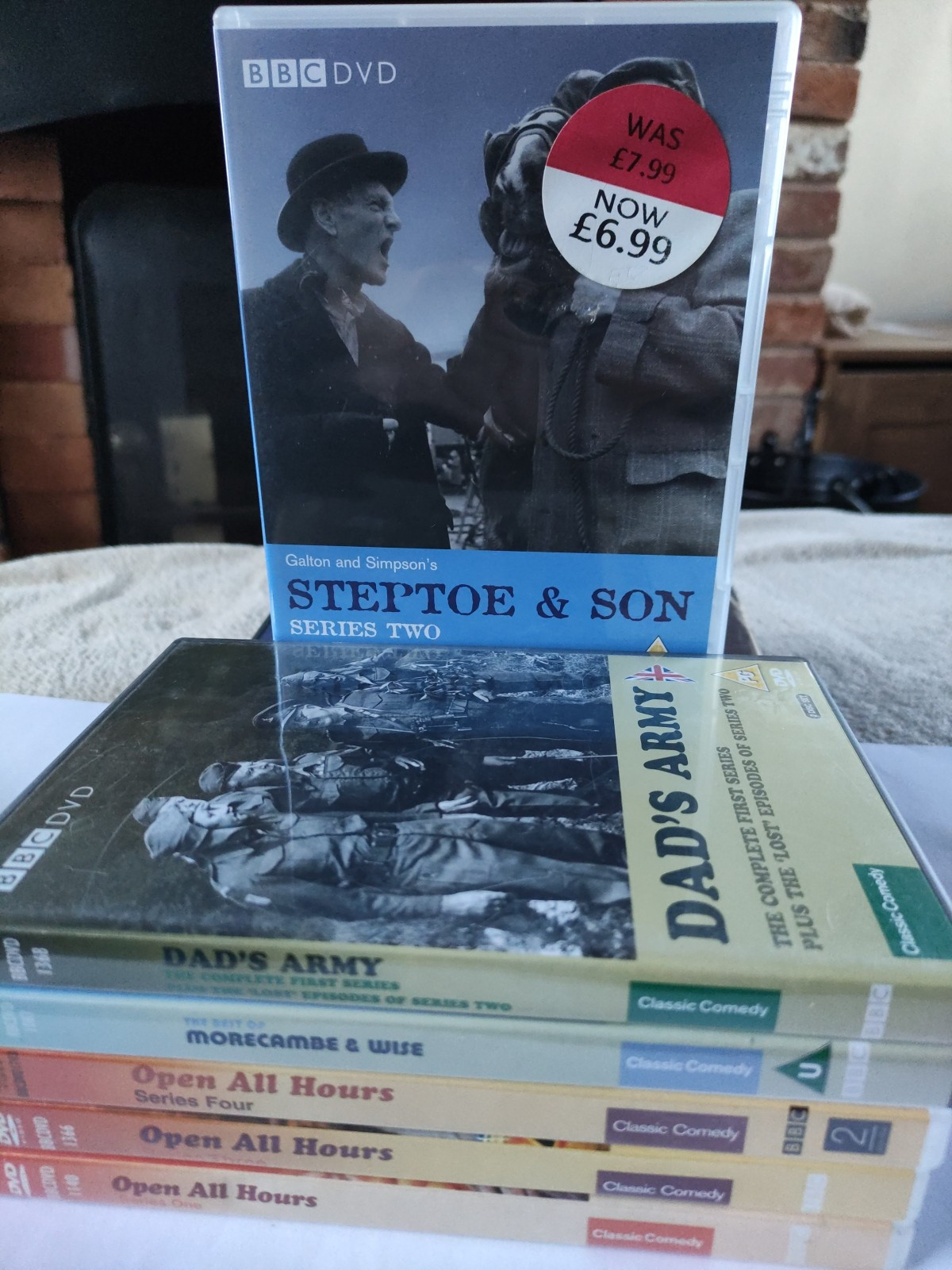 British Comedy DVD ❤️ Box Sets Dads Army Steptoe Morecambe Wise Open All Hours