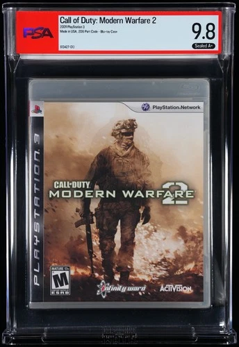 Call of Duty: Modern Warfare 2 (PS3, 2009) PSA Graded Sealed 9.8 A+ Early Print