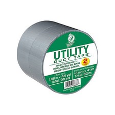 Duck Brand Utility Grade Duct Tape: 1.88 in. x 45 yds. Silver  2-pack