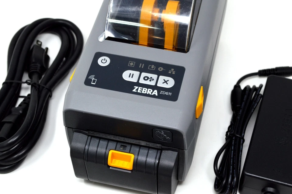 Zebra ZD611 Direct Thermal Barcode Label Receipt Printer USB Bluetooth - Image 2 of 4