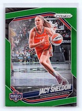 Jacy Sheldon 2025 Panini Prizm WNBA #113 Green Prizms