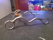 Used Gaited Horse Bit 5 in sweet iron mouth  Reinsman 630