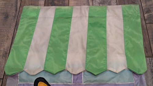 Vintage Appliqué Flowers Butterfly Double Sided 3D Colorful Garden Flag Outdoor - Picture 4 of 10