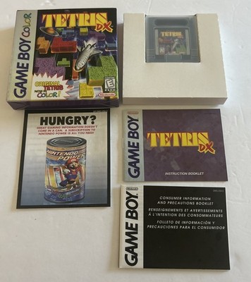 1998 Tetris DX Nintendo Game Boy- Complete!! Tested/ Authentic