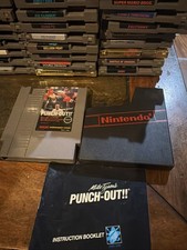 Mike Tyson’s Punch-Out NES Nintendo Authentic w Manual Sleeve Tested