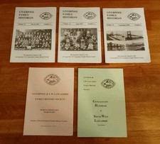 EPHEMERA - X5 Liverpool Family Historian Book...