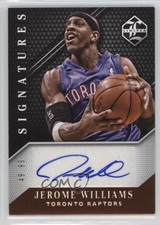 2015-16 Panini Limited Signatures 49/99 Jerome Williams #LS-JYD Auto 0af