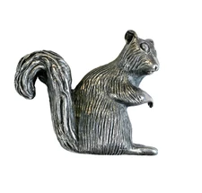 Vtg S. Kirk and Son Sterling Squirrel Figurine Paperweight #3 102 Grams Estate