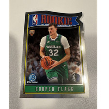 Cooper Flagg 2025-26 Bowman Basketball Chrome Rookie of the Year Favorites