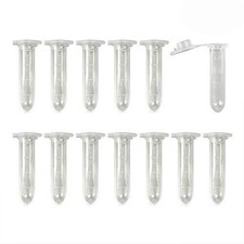 Centrifuge Tubes 200 Pack 2ml Polypropylene Clear Graduated Mirco Test Tubes ...