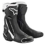 Alpinestars SMX Plus V2 Black white Motorcycle Race Sport Mens Boots