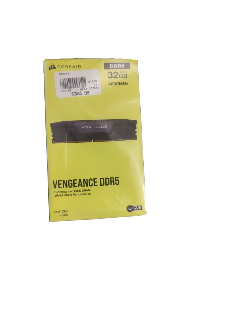 Corsair Vengeance 32GB DDR5 4800 (PC5 38400) Memory