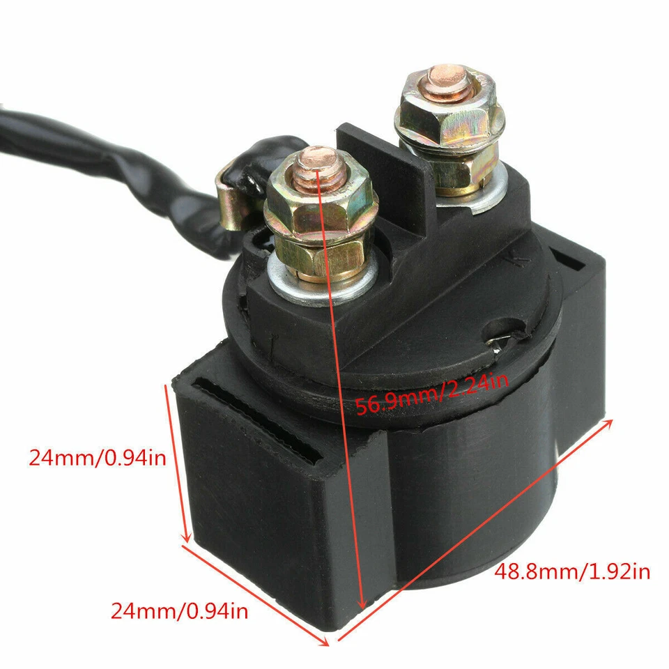 Solenoide relé de arranque para Aprilia RSV 1000 Mille Tuono AP8112927 150 AMP 98-11 Foto 4 de 4