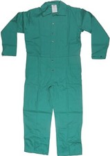 Size Large Condor Flame Resistant Green Coveralls Welding Jumpsuit 100 Cotton