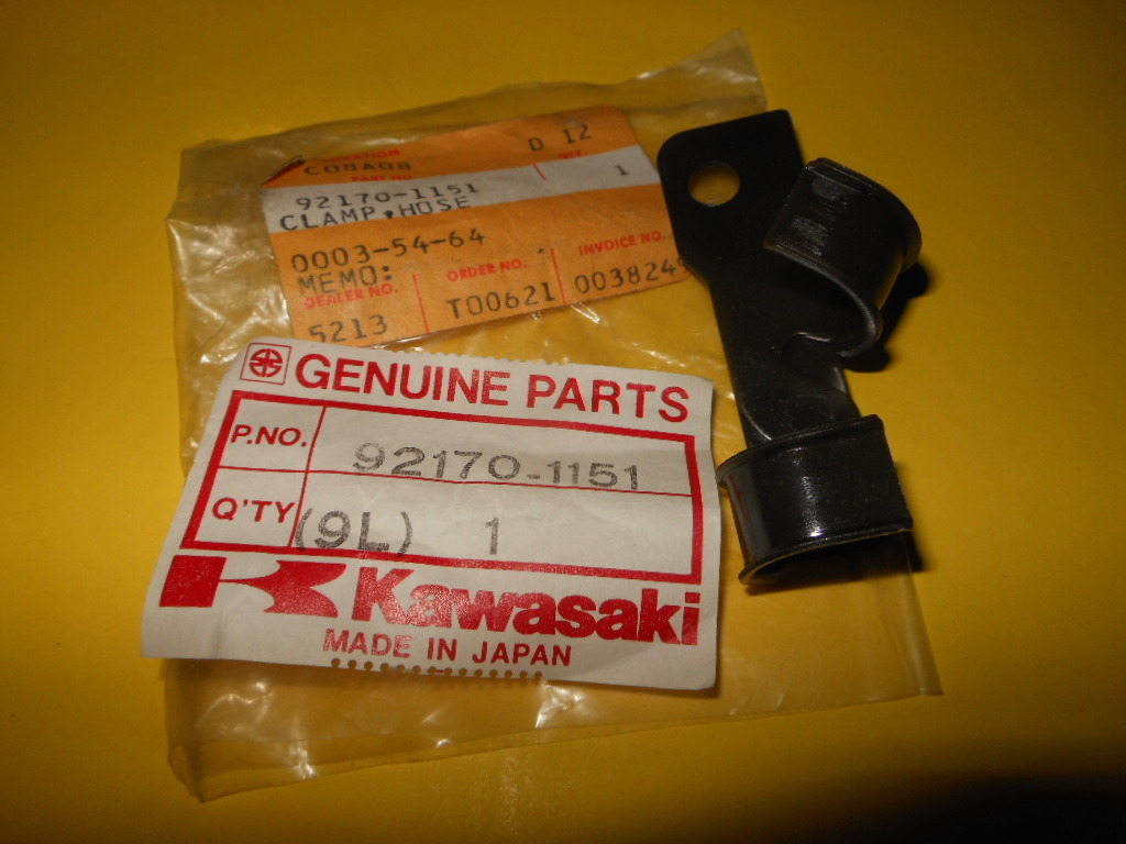 NOS OEM Kawasaki 1990-92 ZX1100 ZX-11 HOSE CLAMP 92170-1151 | eBay