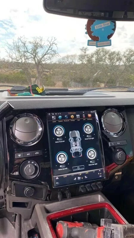 12.1" Android Navigation Car Gps Stereo For Ford F150 F250 F350 F450 F550 F650 - Imagem 4 de 4