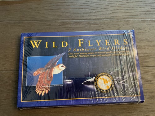 1993 Wild Flyers 7 Authentic Bird Gliders by Michael Vannozzi Cardinal Blue Jay - Picture 6 of 20