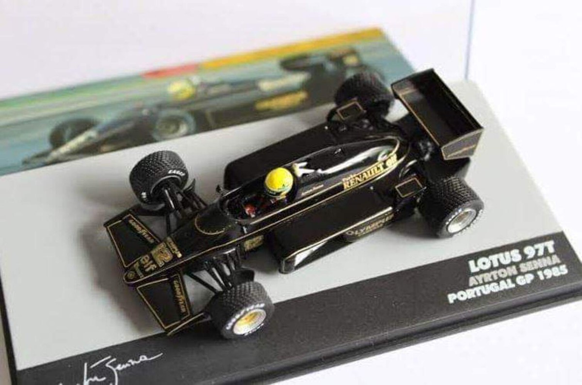 Lotus 97T Renault 1985 ポルトガルGP Lotus 97T - 1985 Portuguese Grand Prix Winner - Senna