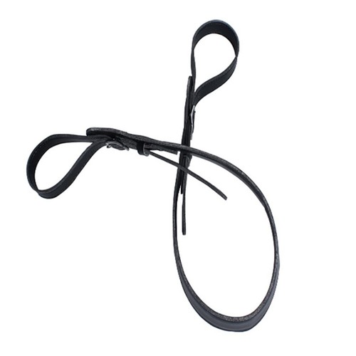 Sangle de transport r��glable en cuir pour trompettes avec coussinets de soutien - Foto 4 di 12