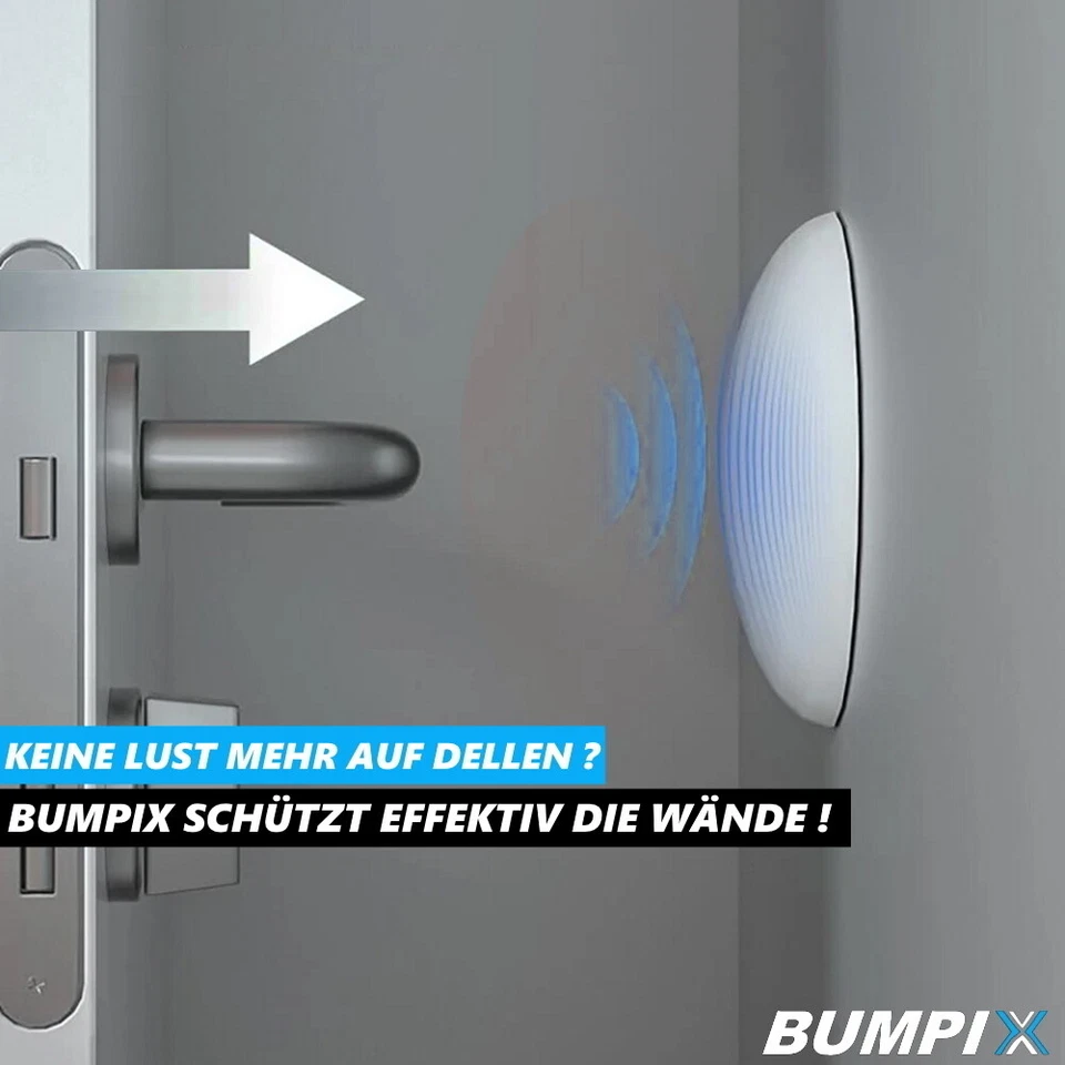BUMPIX Türstopper Türpuffer Anschlagpuffer selbstklebend Wand Stopper Fenster - Bild 2 von 4
