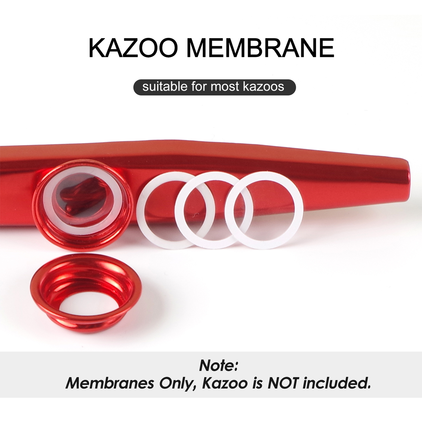 30pcs Kazoo Diaphragms Flute Diaphragms Kazoo Membrane Musical H4S0 eBay