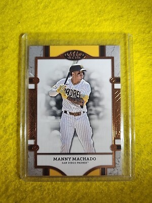 2024 Topps Tier One #59 Manny Machado Gold Foil San Diego Padres