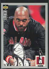 1994 Collector's Choice #122 John Salley Silver Signatures