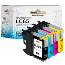 LC65 LC-65 for Brother Ink Cartridtes fits MFC 6890DW MFC 5895CW Lot