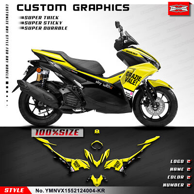 Stickers Set for Yamaha AEROX NVX155 Aerosports X 155 2021-2024 Vinyl Graphics