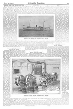 Steamer Bay State - Automobile Carriages  - 1895 Historical Print