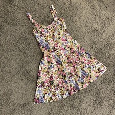 Nine West Floral Fit & Flare Dress Size 4