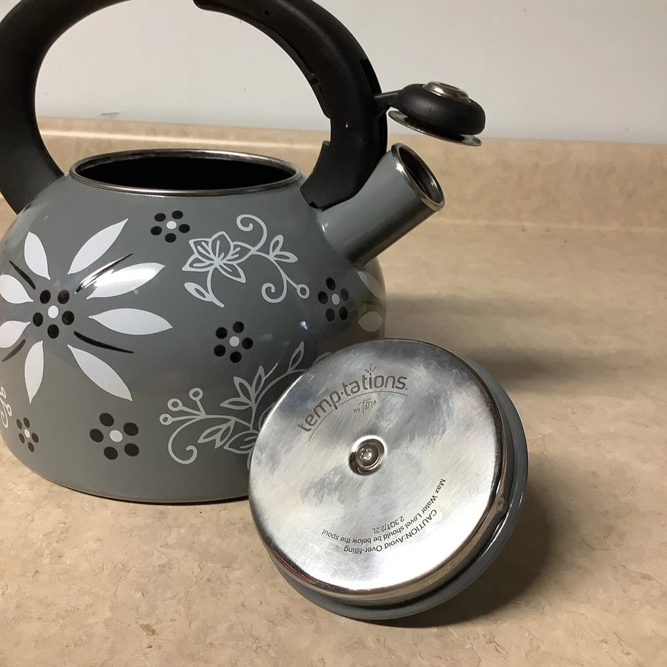 Temp-tation de Tara 2,3 qt. estufa y horno seguro viejo mundo tetera hervidor Foto 4 de 4