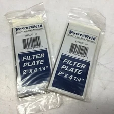PowerWeld MP-2H Shade 10 Filter Plate 2" x 4-1/4"   (Package of 2)