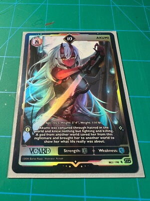 GamerSupps - VCard Rising Stars - 1st Edition - Akumi - Ultra Rare