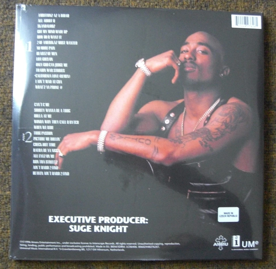 2Pac – All Eyez On Me 4 x Vinyl, LP, Album, Reissue 2022 - Bild 2 von 2