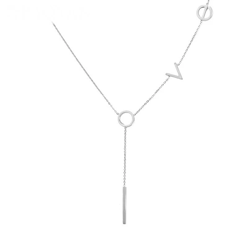 Love 2024 lariat necklace