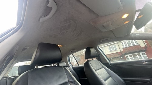 Headliner auto in tessuto pelle scamosciata stile argento stile Alcantara TRM - Foto 7 di 20