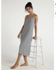Joyspun Women's Med. Heather Gray  Midi Chemise W/Pockets Size 3X NWT — photo 1