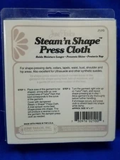 June Tailor STEAM'N SHAPE PRESS CLOTH JT-210 Holds Moisture Longer/Prevent Shine