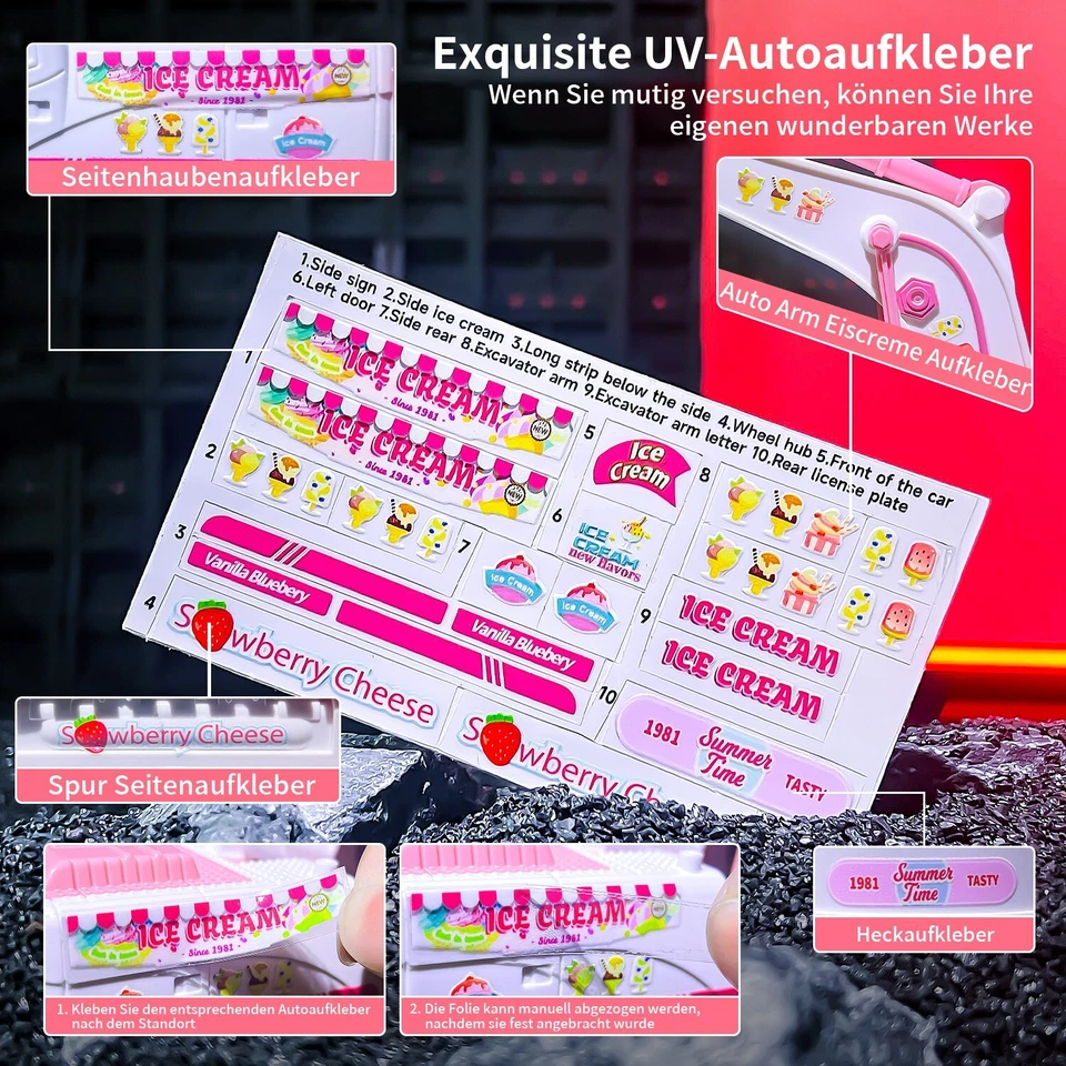 Ferngesteuerter Bagger Mädchen, 1:24 RC Bagger Ferngesteuert, Traktor - Bild 3 von 4