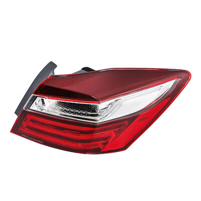 Outer Passenger Right Side Tail Light For 2016-2017 Honda Accord 4DR Tail Lamp